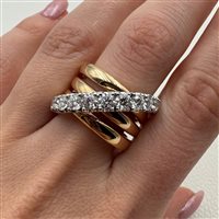 Ringe Crivelli Dame in Rosègold Diamante 1.71 Ct 117-A467 - 117-A467